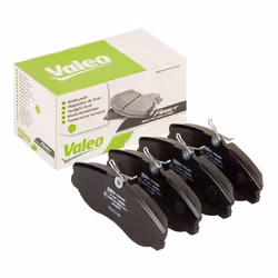 Brake pad set; VALEO; Front Axle excl. wear warning contact without anti-squeak plate; for NISSAN, FORD; 1203933, 1495951, 19 ...