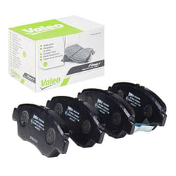 VALEO 302495 Brake pad set Front Axle incl. wear warning contact without anti-squeak plate HONDA: CIVIC 8 Hatchback, Jazz 3, CIVIC 8