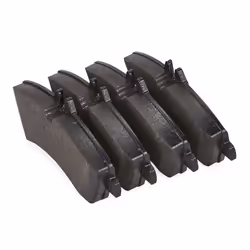 VALEO 302498 Brake pad set Rear Axle excl. wear warning contact with anti-squeak plate VOLKSWAGEN: Crafter 30-50 Van, Crafter 30-35 Minibus