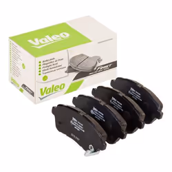 Brake pad set; VALEO; Front Axle incl. wear warning contact without anti-squeak plate; for SUZUKI, DAIHATSU; 04465B1191, 4465 ...