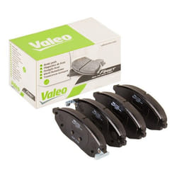 VALEO 302500 Brake pad set Front Axle incl. wear warning contact with anti-squeak plate CHEVROLET: Spark