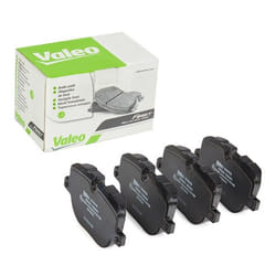 VALEO 302503 Brake pad set Rear Axle excl. wear warning contact with anti-squeak plate LAND ROVER: Range Rover 3, Range Rover Sport