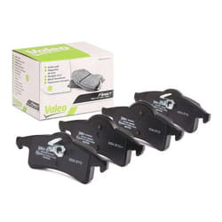 VALEO 302504 Brake pad set Rear Axle excl. wear warning contact with anti-squeak plate JEEP: GRAND CHEROKEE 2