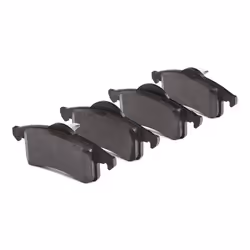 VALEO 302504 Brake pad set Rear Axle excl. wear warning contact with anti-squeak plate JEEP: GRAND CHEROKEE 2