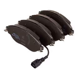 VALEO 302506 Brake pad set Front Axle incl. wear warning contact with anti-squeak plate VOLKSWAGEN: Golf 7, Tiguan II, Sharan II, AUDI: A3 Sportback