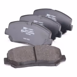 VALEO 302507 Brake pad set Front Axle excl. wear warning contact with anti-squeak plate MAZDA: CX-5 I, CX-5 II