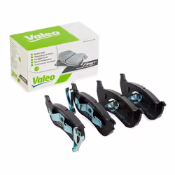 Brake pad set; VALEO; Rear Axle excl. wear warning contact with anti-squeak plate; for JEEP; 05083882AE, 05179242AA, 2AMV4882 ...