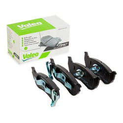 VALEO 302508 Brake pad set Rear Axle excl. wear warning contact with anti-squeak plate JEEP: Cherokee III