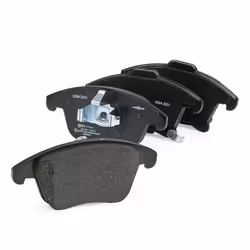 VALEO 302511 Brake pad set Front Axle incl. wear warning contact with anti-squeak plate FORD: Mondeo 5, Galaxy Mk3 MPV, Mondeo 5 Kombi