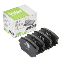 VALEO 302551 Brake pad set Rear Axle excl. wear warning contact with anti-squeak plate MERCEDES-BENZ: A-Class, CLA Coupe, GLB