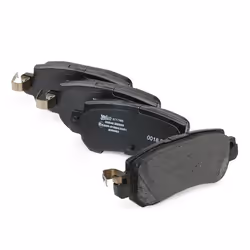 VALEO 302583 Brake pad set Rear Axle excl. wear warning contact with anti-squeak plate MAZDA: CX-5 II, CX-5 I, CX-3