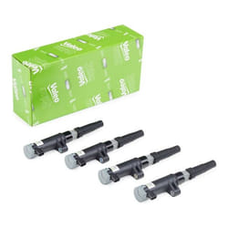 VALEO 402353 Ignition coil 2 black Flush-Fitting Pencil Ignition Coils, Connector Type SAE RENAULT: CLIO 3, CLIO 2, MEGANE 3 Coupe