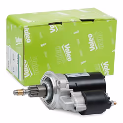 Starter motor; VALEO; 12 1,1 10 L 40; for VOLKSWAGEN, VW, SEAT, AUDI; 02A911023D, 02A911023DX, 02A911023E, 02A911023EX, 2A91 ...