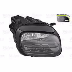 Headlights; VALEO; Right H7 Halogen for right-hand traffic; for CITROËN; YQ00052680