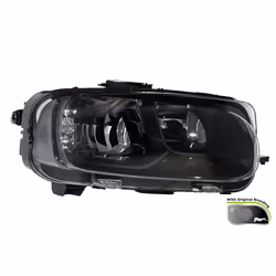Headlights; VALEO; Right H7, H1 Halogen for right-hand traffic; for CITROËN; 9816825080