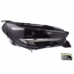 Headlights; VALEO; Right LED for right-hand traffic; for OPEL; 1653233380