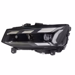 Headlights; VALEO; Left LED transparent for right-hand traffic; for AUDI; 81A941035