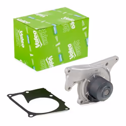 Water pump; VALEO; with belt pulley with gaskets/seals without lid 52; for MERCEDES-BENZ, NISSAN, RENAULT, DACIA, INFINITI; P ...