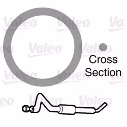 Gaskets; VALEO; for MERCEDES-BENZ, VOLKSWAGEN, CITROËN, VOLVO, VW; 60740985, 60778690, 60811547, 60811547, 92473N8200
