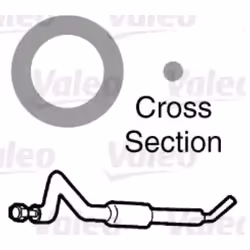 Gaskets; VALEO; for BMW; 64508390605, 8390605
