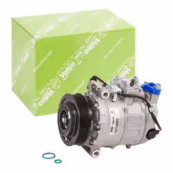 AC Compressor; VALEO; 7SEU PAG 46; for VOLKSWAGEN, AUDI, VW; 7L6820803C, 7L6820803F, 7L6820803K, 7L6820803M, 7L6820803Q