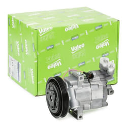 VALEO 559562 AC Compressor DKV08R 12 PAG 100 R134a with PAG compressor oil NISSAN: Note I