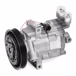VALEO 559562 AC Compressor DKV08R 12 PAG 100 R134a with PAG compressor oil NISSAN: Note I