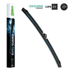 Wiper blade Valeo Everguard Silicone Single 566003 400mm Front Flat wiper blade with spoiler for left-hand/right-hand drive vehicles 16Inch