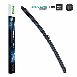 Wiper blade; VALEO; EVERGUARD SILICONE SINGLE; 450 Front Flat wiper blade with spoiler for left-hand/right-hand drive vehicle ...