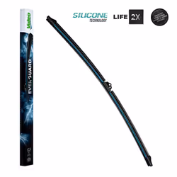 Wiper blade; VALEO; EVERGUARD SILICONE SINGLE; 650 Front Flat wiper blade with spoiler for left-hand/right-hand drive vehicle ...