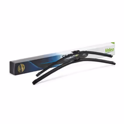Wiper blade; VALEO; 750, 730 Front Flat wiper blade with spoiler for left-hand drive vehicles Top Lock Unheated; for FORD; 22 ...