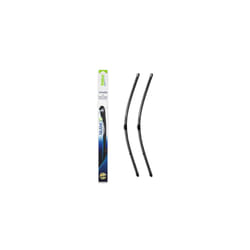 VALEO Silencio Wiper - VF408 - Kit of High Performance, Superior Road Visibility, Easy Installation Original Flat Blades 700mm/700mm - Front - Set of