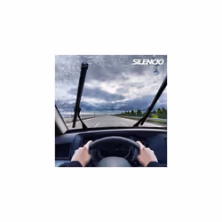 VALEO Silencio Wiper - VF408 - Kit of High Performance, Superior Road Visibility, Easy Installation Original Flat Blades 700mm/700mm - Front - Set of - Additional view 4