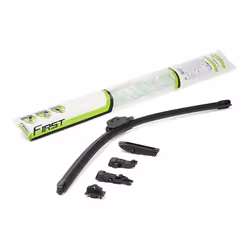 Wiper blade; VALEO; FIRST MULTICONNECTION; 650 Flat wiper blade for left-hand/right-hand drive vehicles 26 Hook fixing, Top L ...