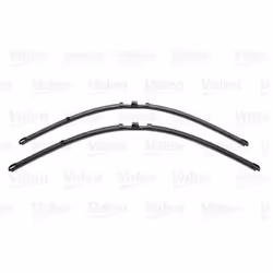 Wiper blade; VALEO; SILENCIO X.TRM; 650, 650 Front Beam with spoiler for left-hand drive vehicles Pin Fixing; for VOLKSWAGEN, ...