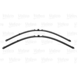 Wiper blade Valeo Silencio X.trm 577859 Front Beam with spoiler for left-hand drive vehicles Pin Fixing VOLKSWAGEN: Touareg I, PORSCHE: Cayenne