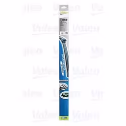 Wiper blade Valeo Silencio X.trm 577859 Front Beam with spoiler for left-hand drive vehicles Pin Fixing VOLKSWAGEN: Touareg I, PORSCHE: Cayenne