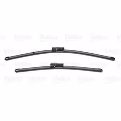 Wiper blade; VALEO; SILENCIO X.TRM; 550, 400 Front Beam for left-hand drive vehicles; for FORD; 1832131, 1832132, 1867269, 18 ...