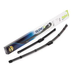 Wiper blade Valeo Silencio Flat Blade Set 577930 Front Flat wiper blade with spoiler for left-hand drive vehicles PEUGEOT: 5008 II, 3008 II Off-Road