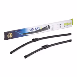 Wiper blade; VALEO; 600, 450 Front Flat wiper blade with spoiler for left-hand drive vehicles; for MAZDA; KB8M67330, KD2W6733 ...
