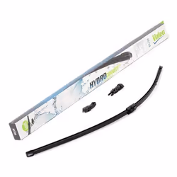 Wiper blade; VALEO; HYDROCONNECT; 700 Front Beam for left-hand drive vehicles 28 Hook fixing, Top Lock; for FORD, VAUXHALL, P ...