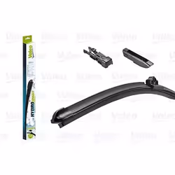Wiper blade; VALEO; HYDROCONNECT; 750 Front Beam for left-hand drive vehicles 30 Pin Fixing; for FORD, PEUGEOT, CITROËN, RENA ...