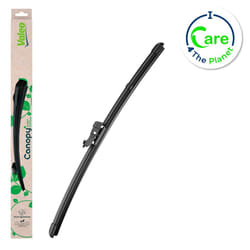 Wiper blade Valeo Canopy 583915 350mm Flat wiper blade with spoiler 14Inch FORD: KA Hatchback, FIESTA 7, Focus Mk4 Turnier, FIAT: 500 Hatchback, 500X
