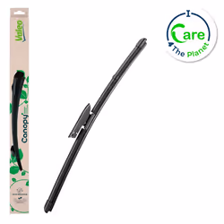 Wiper blade; VALEO; CANOPY; 400 Flat wiper blade with spoiler 16; for RENAULT, CITROËN, DS, PEUGEOT