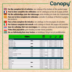 Wiper blade Valeo Canopy 583927 400mm Flat wiper blade with spoiler 16Inch RENAULT: MEGANE 3, CLIO 3, MEGANE 3 Grandtour, CITROËN: DS3 Hatchback