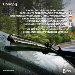 Wiper blade Valeo Canopy 583971 580mm Flat wiper blade with spoiler 23Inch KIA: cee‘d I Hatchback, Pro cee‘d I Hatchback, cee‘d I Estate - Additional view 7