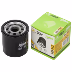 Valeo Service 586042, Oil filter, Black, Spin-on, Metal, 15000 km, 65.5 mm