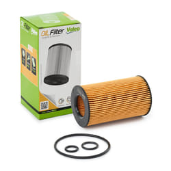VALEO 586687 Oil filter with gasket/seal Filter Insert MERCEDES-BENZ: A-Class, Sprinter 3.5-T Van, C-Class Saloon, LAND ROVER: Range Rover 3