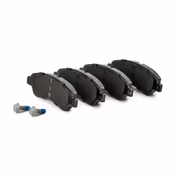 VALEO 601464 Brake pad set Front Axle with bolts/screws, with anti-squeak plate PEUGEOT: 208 I Hatchback, 206 Hatchback, 207 Hatchback