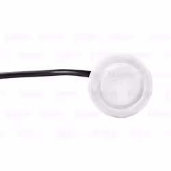 VALEO 632209 Parking Sensors white, Glossy Ultrasonic Sensor